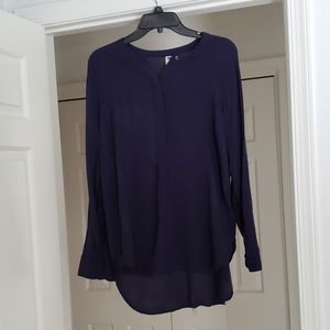Old Navy blouse.  Long navy blue sleeved.